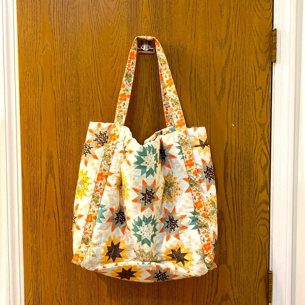 Universal Thread Multi Pattern Fabric Tote
